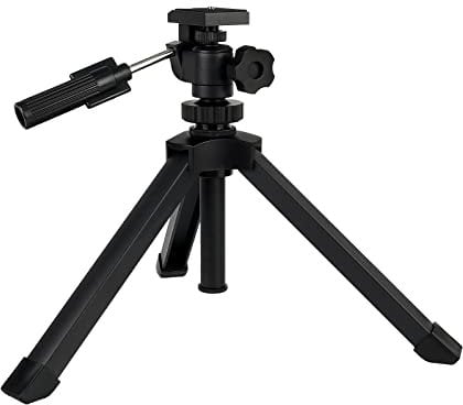 Svbony SV146 Trípode de Sobremesa 10-13.6in Ajustable Aluminio Trípode de Sobremesa Mini Trípode Ligero y Portátil para SV13 SV28 Telescopio Terrestre Cámara