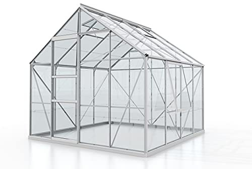 Vitavia Meridian 1 6700 HKP 4mm Gewächshaus 2 Dachfenster 1 Seitenfester Hobbygärtner