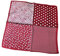 UK_Stone Herren Paisley Muster Bandana Halstuch 100% Seide Krawatte Anzug Taschenhandtuch Multifunktionstuch 50 * 50cm (Z_Pattern #4 Weinrot)