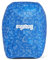 ergobag Regenschutz für Kindergartenrucksack Mini Rucksack, wasserdicht, Leuchtfarben, Reflektoren, Gummizug Dinosaurier - Blau