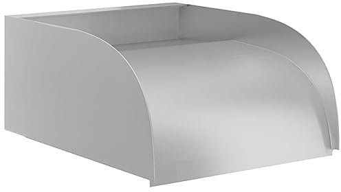 vidaXL Wasserfall Schwalldusche Poolfontäne Schwallbrause Wasserspiel Kaskade Pool Gartenteich Schwimmbecken 30x34x14cm Edelstahl 304