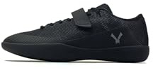 VELAASA Steine, Wurfschuh, Diskuswurfschuhe für Damen und Herren, Shotput- und Speerschuhe, zum Laufen, Leichtathletikausrüstung, Trainingsausrüstung, Schwarz, 47