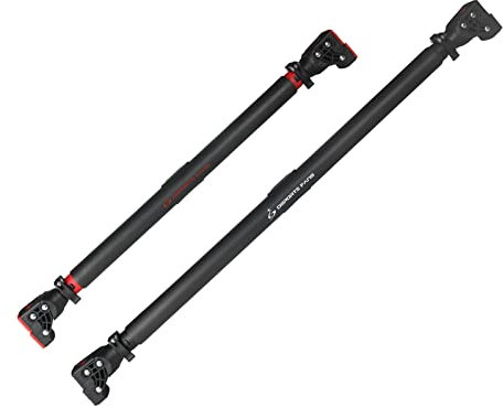 DEPORTE FANS,Barra de dominadas Ajustable,72-95 CM Barra de Barbilla sin Tornillos, Barra de Ejercicio de Puerta