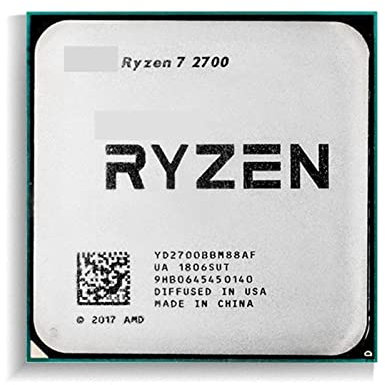 WIPP Ryzen 7 2700 R7 2700 3.2g Hz Ocho núcleo dieciséis Hilo UPC Procesador L3 = 16m 65w yd2700bbm88af Zócalo am4