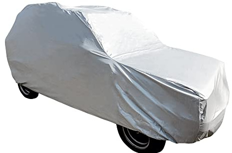RAPID LUX Auto-Abdeckplane passend für Fiat Panda Baujahr 1986 bis 2003, absolut wasserdicht mit leichtem Fleece im Innenbereich