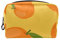 Kosmetiktaschen Make-up-Taschen für Frauen, kleine Make-up-Taschen ReisetaschenCartoon Frucht Orange