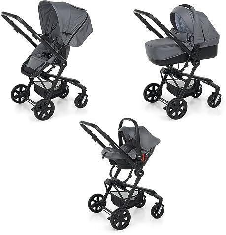 Foppapedretti Up3 i-Size sistema combinato, Titanio