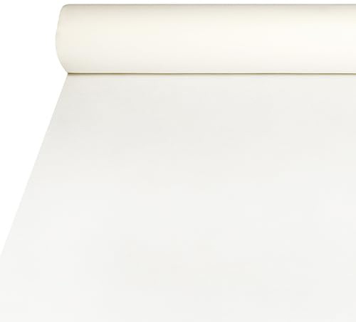 Tischdecke, stoffähnlich, Airlaid 20 m x 1,2 m weiss