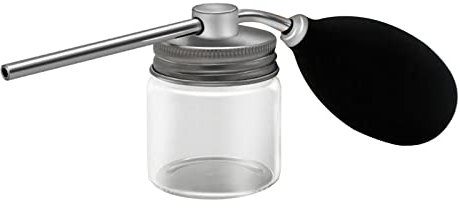 Tiuimk Refillable Talc Powder Blower Puffer Barbers Talcum Spray Bottle Hair Salon