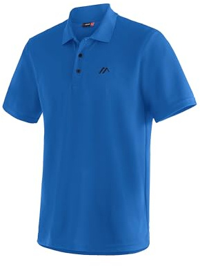 Maier Sports Ulrich, Herren Poloshirt, Leichtes Piqué-Funktionsshirt | Für Wandern und Freizeit, Dryprotec Technologie für schnelles Trocknen, Atmungsaktiv, Perfekt für den Sommer