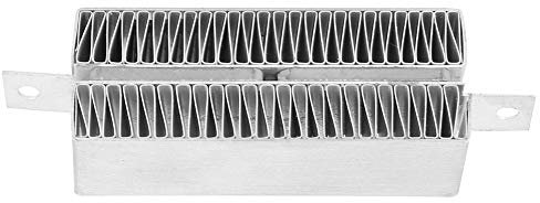 Eujgoov 74 X 22 Mm, 12 V/24 V, Automatische Ripple-PTC-Heizung, Thermostatische PTC-Heizung, L25-204Y Thermostat, Leitfähige PTC-Ripple-Heizplatte (12V 50W)