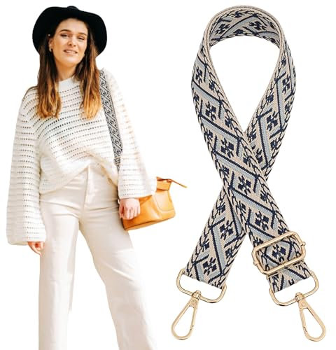 Schultergurt für Taschen Breit 3.8cm Taschengurte zum Wechseln Taschenband Schulterriemen Taschenriemen Handtaschen 0233