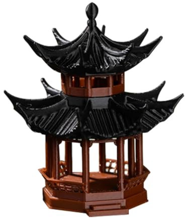 Happyyami Pavillon Dekoration Für Aquarien Miniatur Landschaftsornament Für Bonsai Und Mikrolandschaften Für Fischbecken Und Gartenarrangements