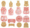 PTaizjjz Lot de 8 mini emporte-pièces d'Halloween 3D pour bougie, pierre tombale, hibou, alchimie, four, œil, cercueil, dents de vampire, poison