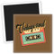 Vintage Soul Kühlschrankmagnet - Retro Kassette - Musik Accessoire - Nostalgie Magnet - Künstlerische Kühlschrankmagnete - Deko für Musikzimmer - Geschenkideen für Musikliebhaber