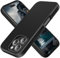 TAXXOE Silicone Case Compatible with iPhone 16 Pro Max Case Soft Ultra Slim Protective Shockproof Liquid Silicone Phone Case,Anti-Scratch Microfiber Lining, 6.9 Black