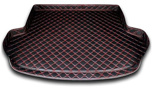 Alfombrilla para Maletero de Coche Cuero para Seat Ateca 2016-2023, Antideslizante Protectora Estera, Impermeable Bandeja Forro,C