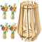 FloralGrace 1 vaso in legno per fiori Lego, vaso di fiori per bouquet, supporto in legno per rose Lego, fiori di ciliegio, girasole, tulipani, narcisi, loto