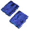 YUZIMEI Ausgestellte Ärmel, stilvolle dehnbare elastische Armstulpen Blingbling Pailletten für Party Kostüm Damen Manschetten Arm Sleeve mit Pailletten - Dunkelblau