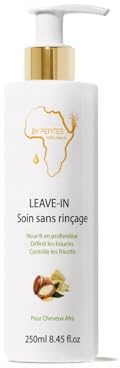 Leave-In Soin sans rinçage Cheveux afro, texturés - 250ml - Après-shampooing nourrissant et définitif