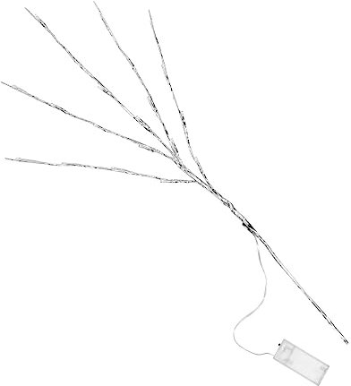ULTECHNOVO 1Pc LED Branch Shape Decorative Lights for Home Vase Battery Operated Warm Soft Glow Artificial Twig Lamp for Atmosphere for Friends and Family