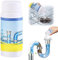 Sink and Drain Cleaner, 2025 Neu WC Reiniger Rohrreiniger Abflussreiniger Rohrreinigungsmittel, Toilettenreiniger Extrem Stark WC Schaumreiniger für Küche und Bad Toiletten (1)