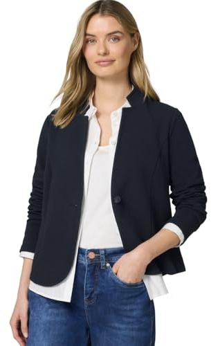 Street One Blazer aus Jersey mit Struktur Shadowed Navy 38