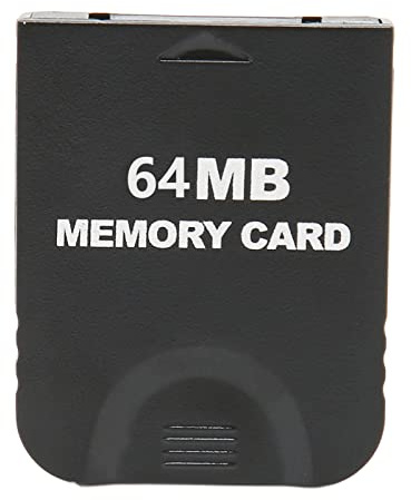 For Memory Card, High Speed Game Console Memory Card, Plug and Play Gaming Memory Card with Premium ABS Build for Data Storage Accessories (64MB (1019blocks))