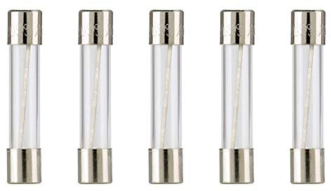 Bussmann AGC-10 AGC Series Fuse, Fast Acting, 10 Amp, 250V, Glass Tube, 1/4 x 1-1/4 (Pack of 5)