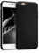 kwmobile Case Compatible with Apple iPhone 6 Plus / 6S Plus Case - TPU Silicone Phone Cover with Soft Finish - Black Matte