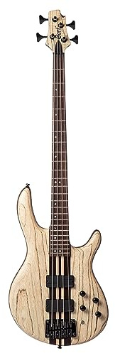 Cort, 4-String Bass Guitar, Right, Etched Natural Black (A4ULTRAENB)