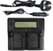 DSTE® 1.5A Fast Charging Dual Batterie Chargeur Compatible pour Nikon EN-EL25,EN-EL25a,4241,Nikon Z Series Z50 Z 50 Caméra comme MH-32