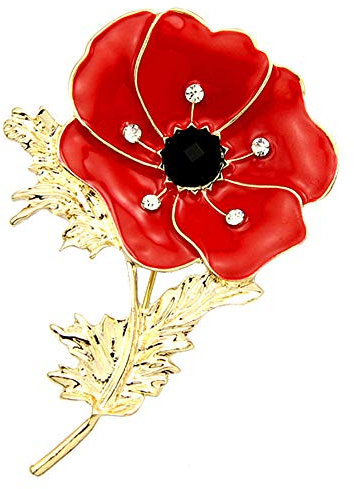 Poppy Pins, Broche Coquelicot, Écharpe Cape Châle Fermoir À Boucle Pin pour Hommes Femmes Broches Décor Costume