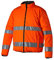 Top Swede 12902102509 Modell 129 Reversible Quilt-Gefüttert Warnschutz Jacke, Orange/Schwarz, Größe XXXL