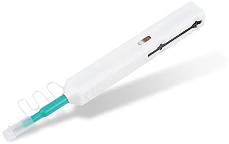 Stylo de Nettoyage à Fibre Optique 2,5 Mm, Nettoyeur de Connecteur à Fibre Optique FC/SC/ST, Stylo de Nettoyage à Fibre en un Clic 800+ pour Connecteurs FC/SC/ST