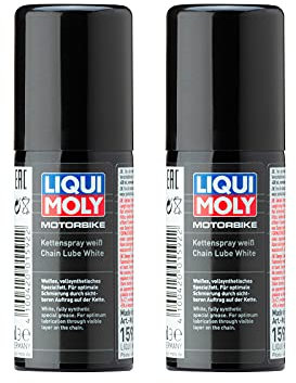 ILODA 2X Original Liqui Moly 50ml Motorbike Kettenspray weiß White Chain Spray 1592