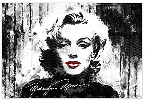 Wandsticker / Wandaufkleber, Motiv Marilyn Monroe, 155 x 105 cm, Nr. H19M_NS1DB