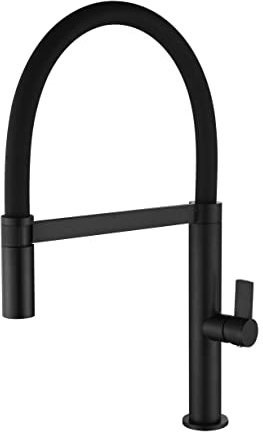 IMEX GCE012 Laos Grifo De Cocina Negro Mate