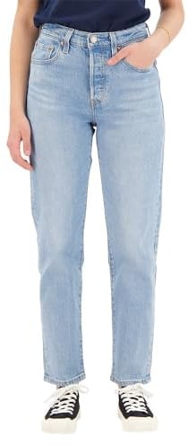 Levi's Women's 501 Crop Jeans, Samba Tango Light, 26W / 28L