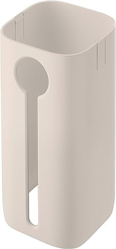 ZWILLING FRESH & SAVE CUBE Cover für Box Größe 3S, Schutz vor Sonnenlicht, Füllstandanzeige, BPA-freier Kunststoff, Farbe Elfenbein