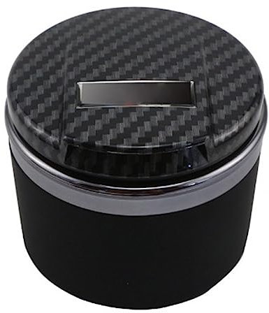 Auto Aschenbecher für Lexus RX330,Tragbares Auto Aschenbecher mit Deckel Geruchsdicht Geruchlos Spill-Free Tasse Halter Aschenbecher,Carbon Fiber