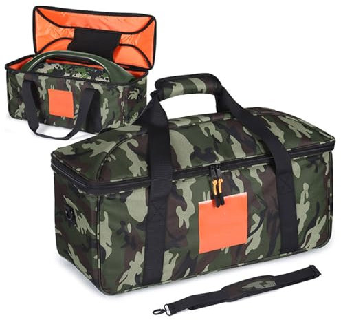 LICHIFIT Sac de rangement portable pour haut-parleur JBL Boombox 3/2, camouflage, Compacte
