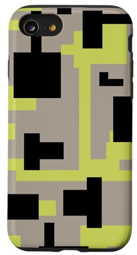 Hülle für iPhone SE (2020) / 7 / 8 Camouflage Tarnmuster Digital Tarn KF 51 Tarnfarben