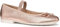 Geox JR PLIE' D Ballet Flat, Old Rose, 36 EU