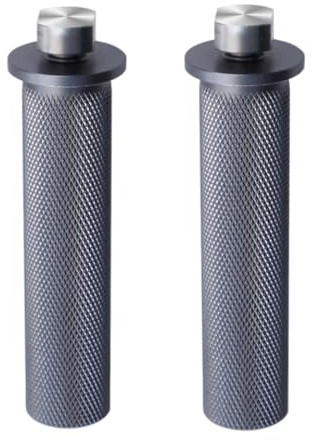 2 Stück 20 Mm Aluminiumlegierung Bank-Hunde-Klemmstopper, Führungsschienen-Gleitschlitz-Anschlag, Holzbearbeitung, 20 Mm (0,79 Zoll) Loch
