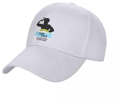 COSIUOS Basecap Fight Milk Baseball Cap Strandausflug Luxus Hut Golf Damen Herren