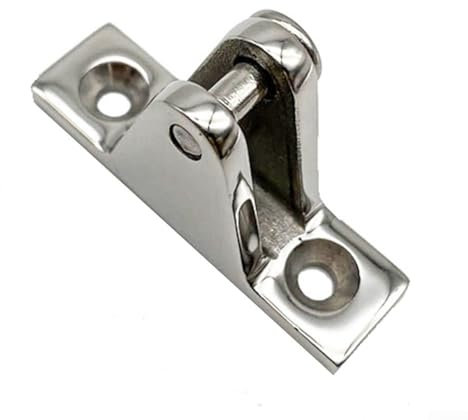 Stainless Steel Boat Bimini Top Fitting Hinge, Marine Deck Hardware, Sturdy Construction