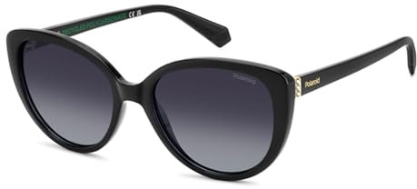 Polaroid Gafas de Sol PLD 4176/S/X BLACK/GREY SHADED POLARIZED 56/18/145 mujer