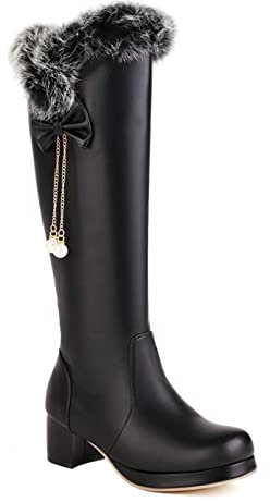 Stivali Marroni Donna Stivali Donna con Tacco Alto Scarpe Invernali Uomo Stivaletti Donna Invernali Stivali Bianchi Stivali Alti con Tacco A Spillo Tacchi A Spillo di
