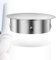 Stove Pipe Cover 80 mm Chimney Hole Cover Chimney Cover Chimney Cover Stainless Steel Stove Pipe Capsule Wall Lining Lid Stove Hole Lid for Pipes Diameter 80 mm, Depth: Approx. 42 mm